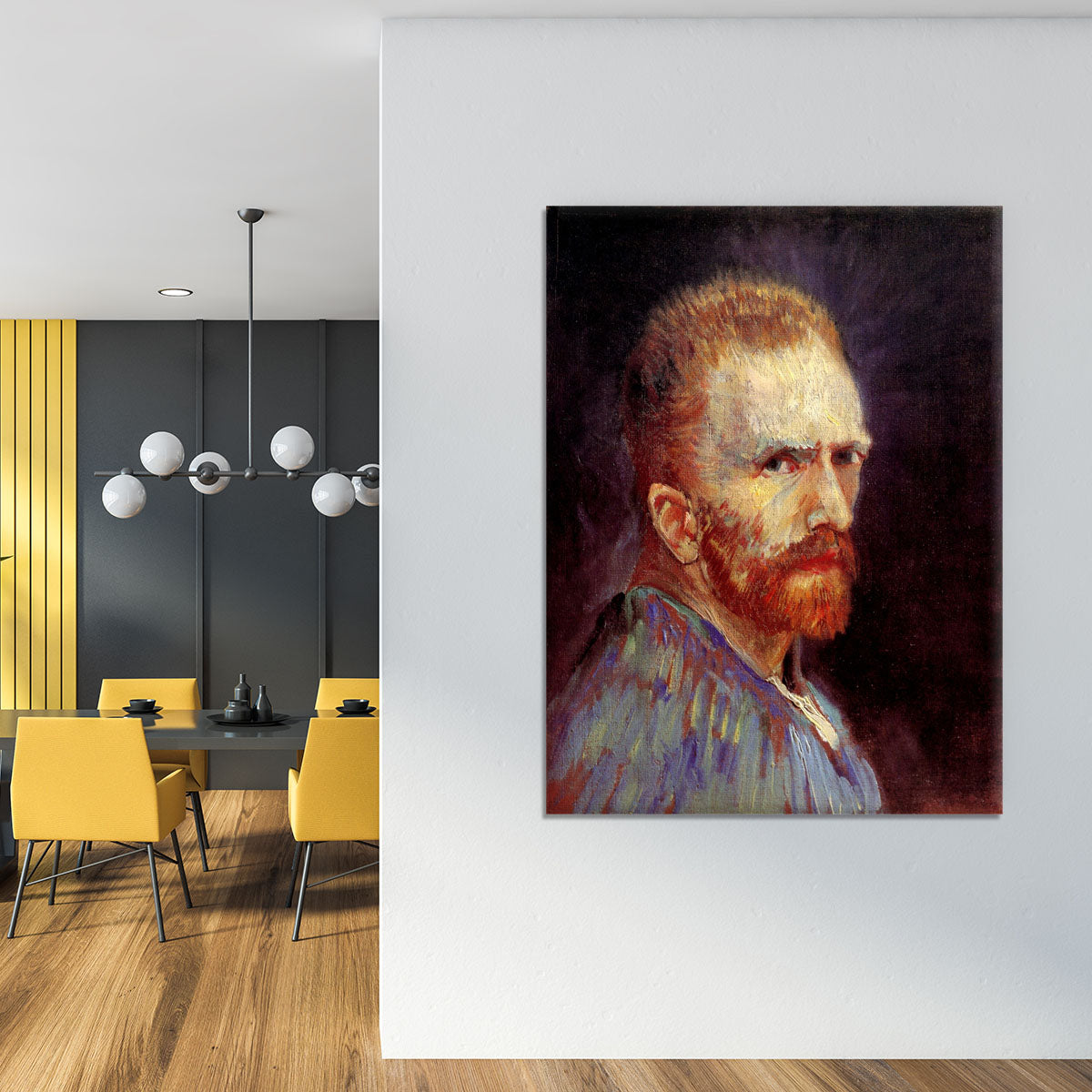 Self-Portrait 9 by Van Gogh Canvas Print or Poster - Canvas Art Rocks - 4