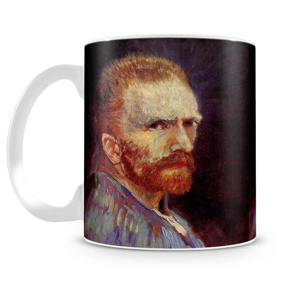 Self-Portrait 9 by Van Gogh Mug - Canvas Art Rocks - 4