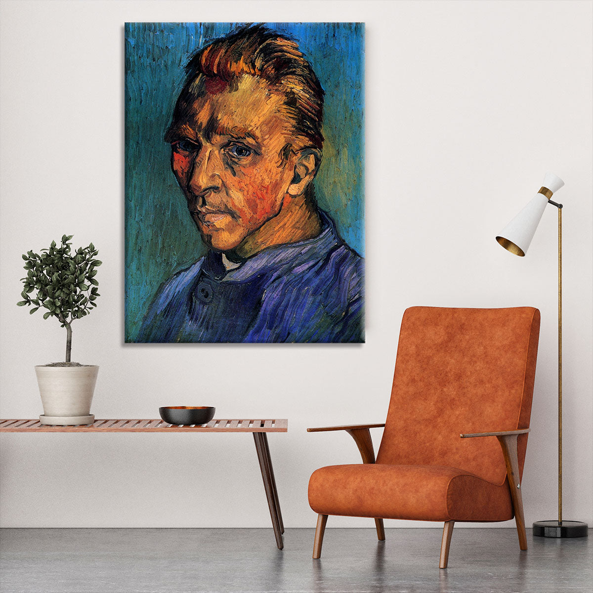 Self-Portrait by Van Gogh Canvas Print or Poster - Canvas Art Rocks - 6