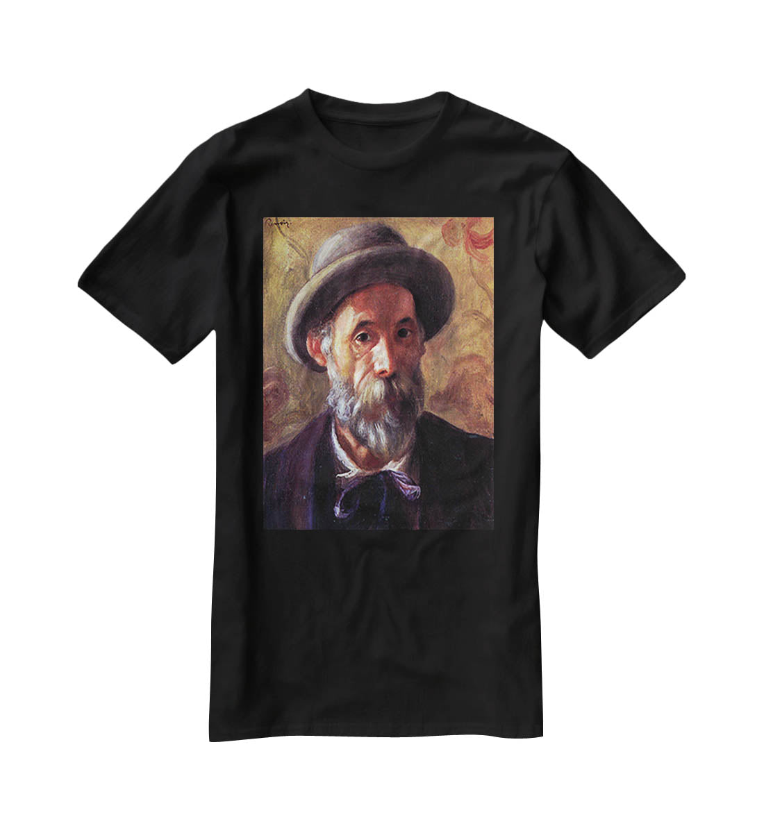 Self Portrait 1 by Renoir T-Shirt - Canvas Art Rocks - 1