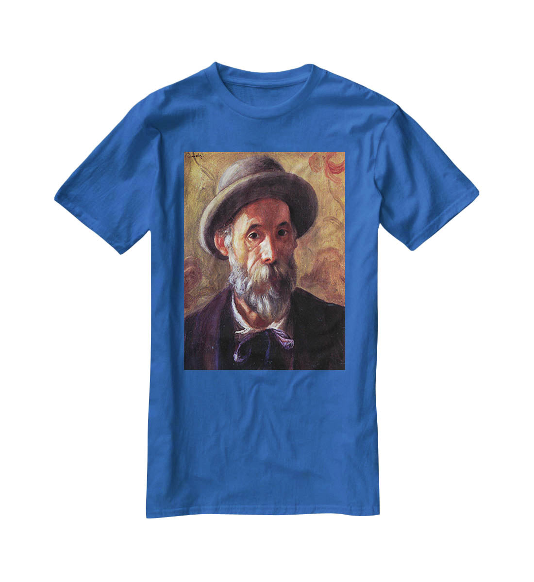 Self Portrait 1 by Renoir T-Shirt - Canvas Art Rocks - 2