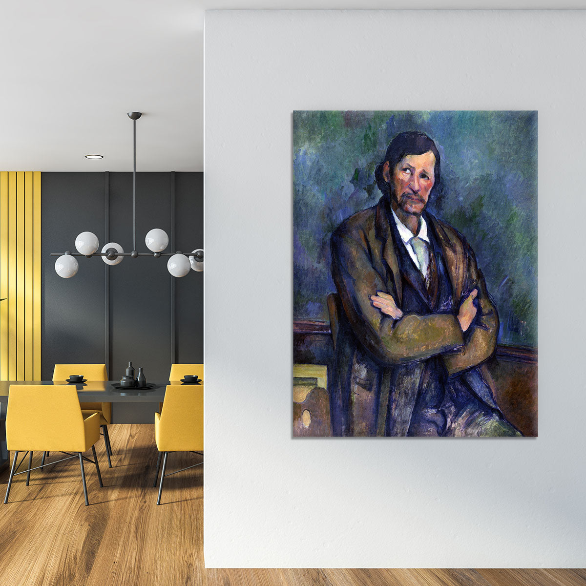Self Portrait by Cezanne Canvas Print or Poster - Canvas Art Rocks - 4