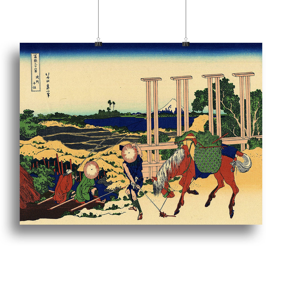 Senju by Hokusai Canvas Print or Poster - Canvas Art Rocks - 2