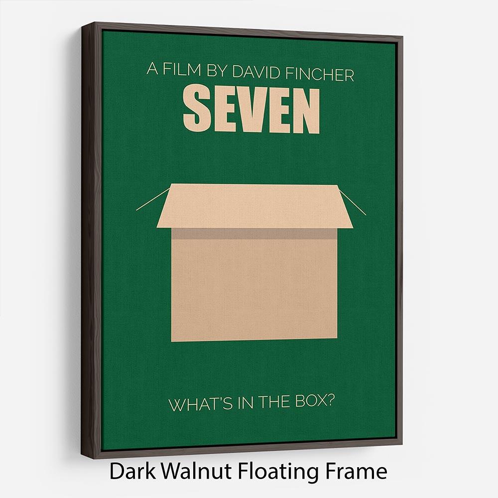 Seven Minimal Movie Floating Frame Canvas - Canvas Art Rocks - 5