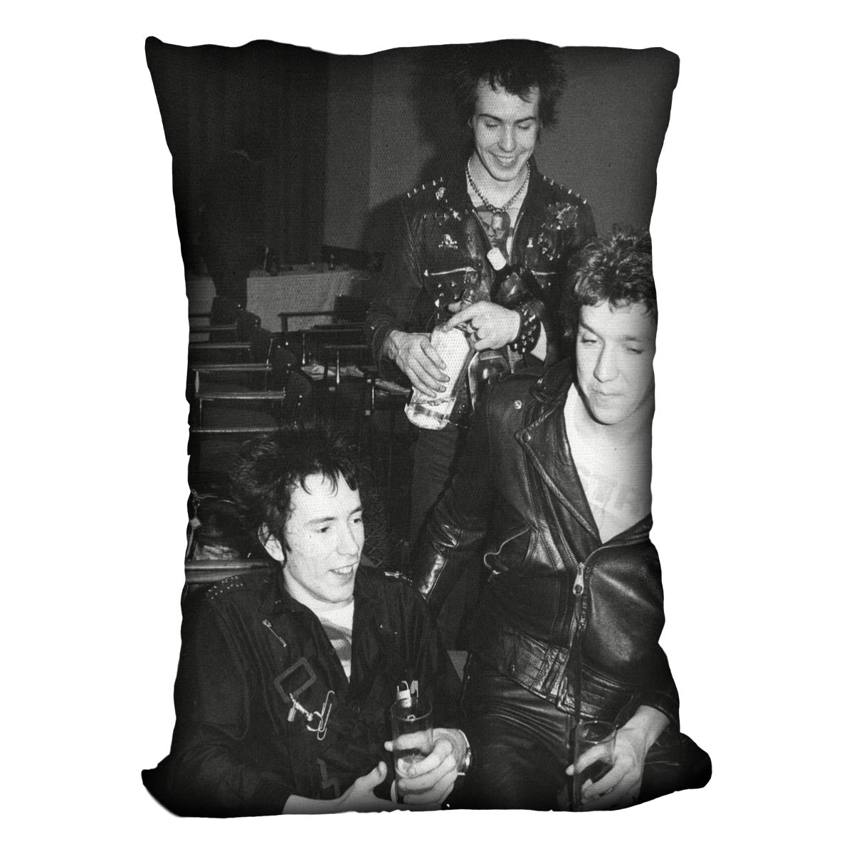 Sex Pistols drinking Cushion