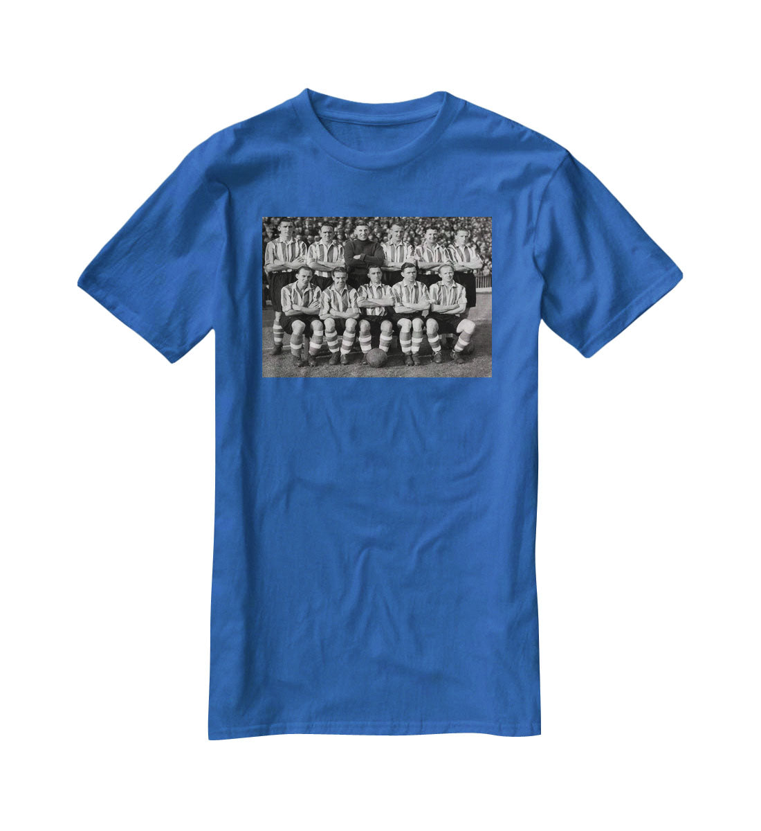 Sheffield United Football Club Team Photo 1947 T-Shirt - Canvas Art Rocks - 2