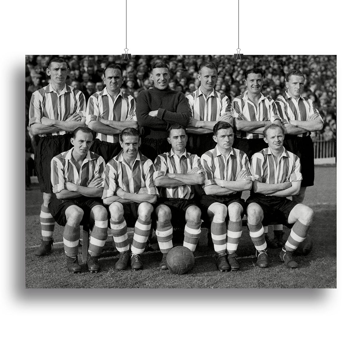 Sheffield United Football Club Team Photo 1947 Canvas Print or Poster - Canvas Art Rocks - 2