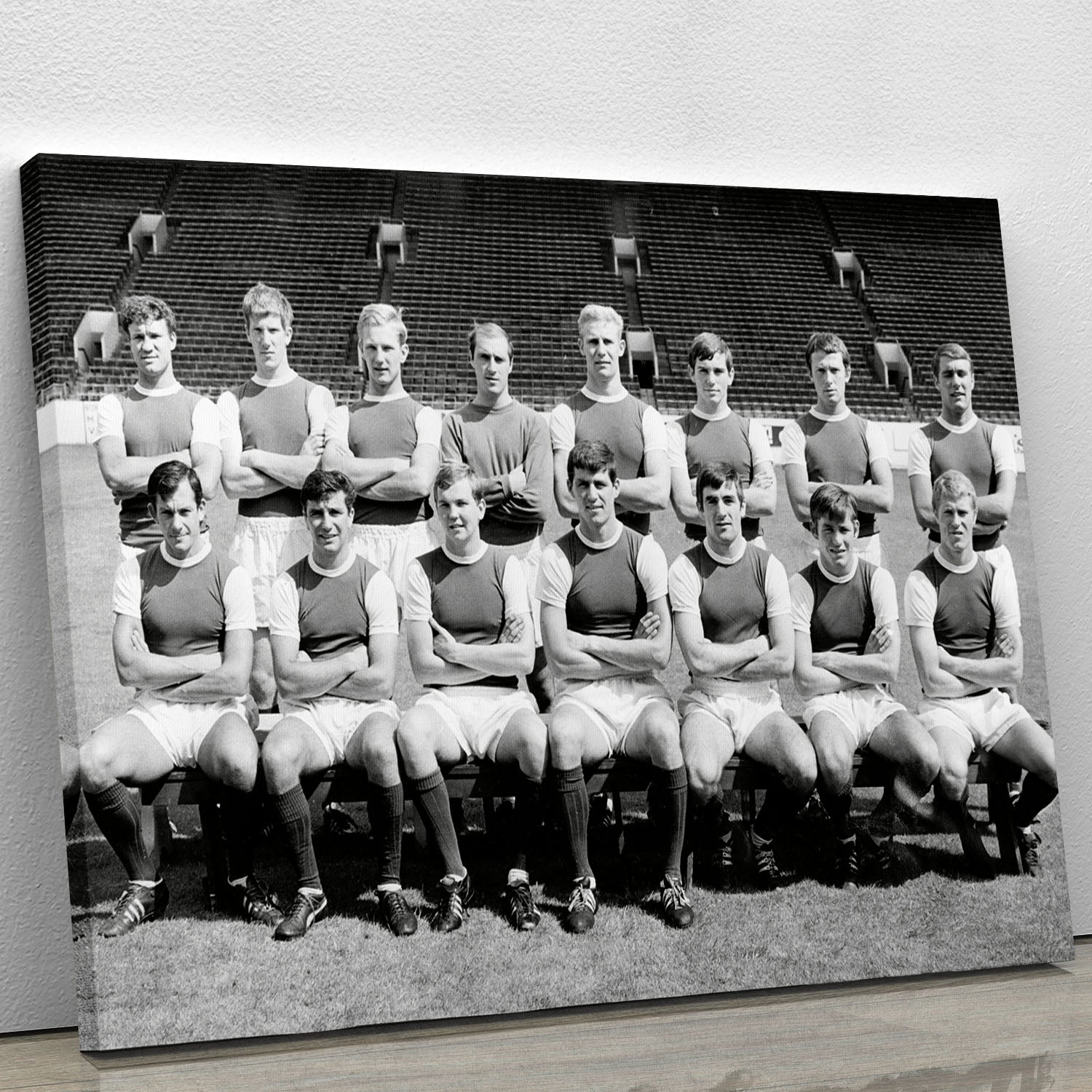 Sheffield Wednesday Football Club Team Photo 1967-68 Season Canvas Print or Poster - Canvas Art Rocks - 1