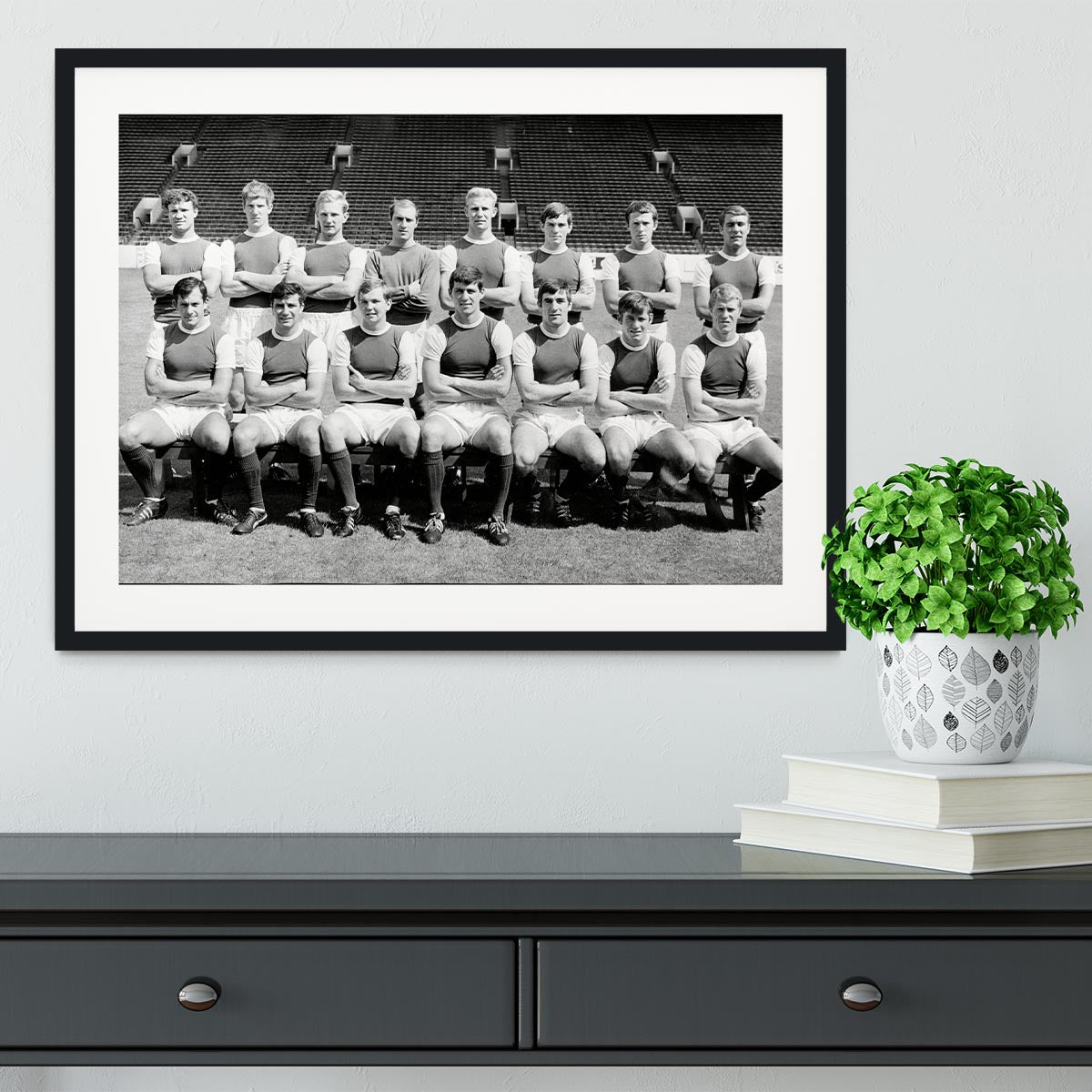 Sheffield Wednesday Football Club Team Photo 1967-68 Season Framed Print - Canvas Art Rocks - 1