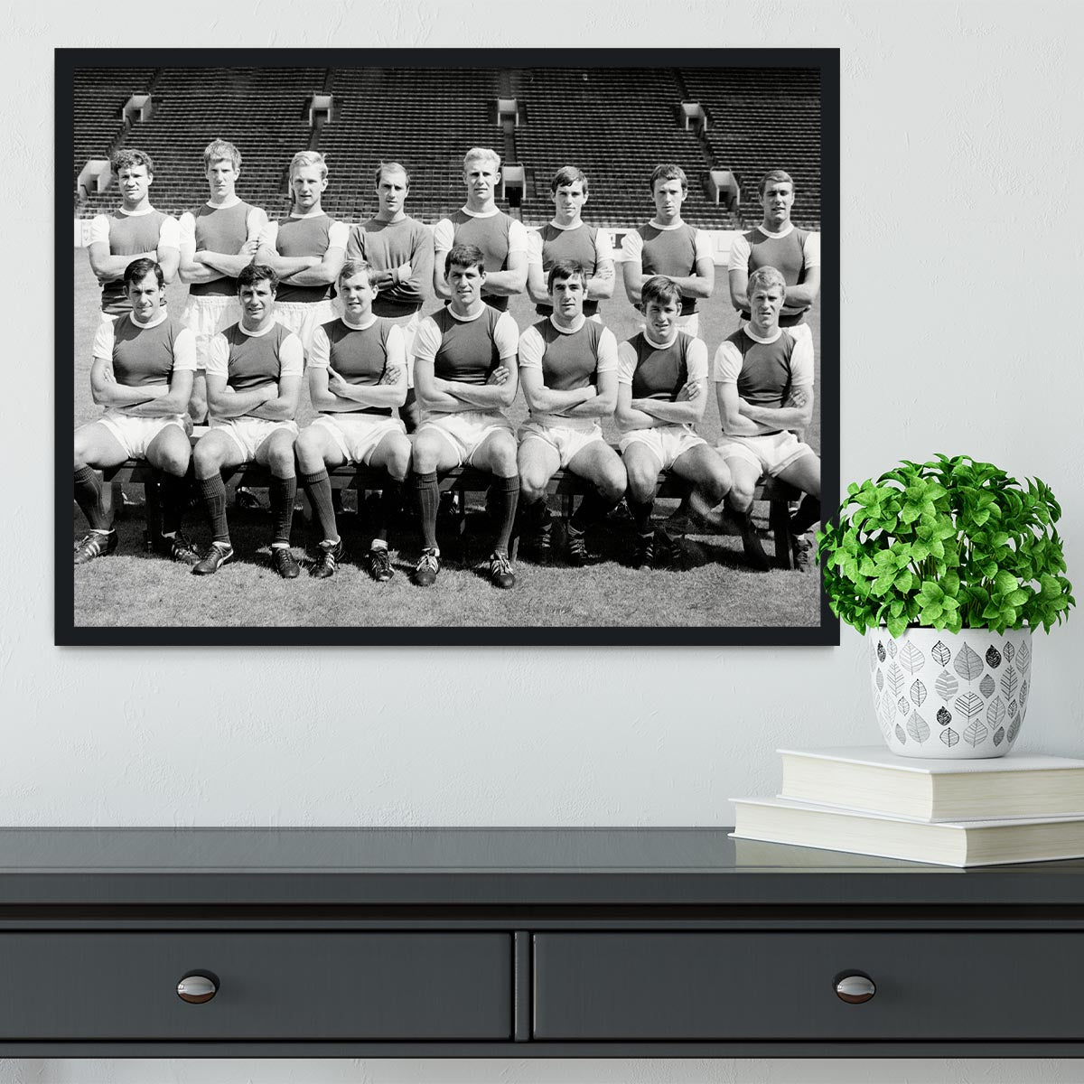 Sheffield Wednesday Football Club Team Photo 1967-68 Season Framed Print - Canvas Art Rocks - 2
