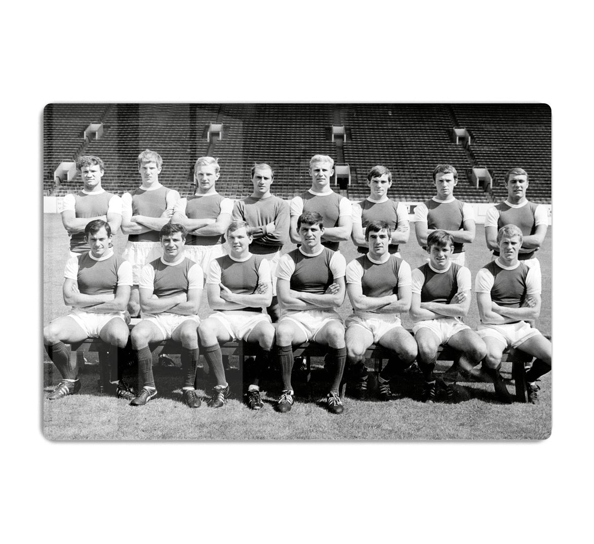 Sheffield Wednesday Football Club Team Photo 1967-68 Season Acrylic Block - Canvas Art Rocks - 1