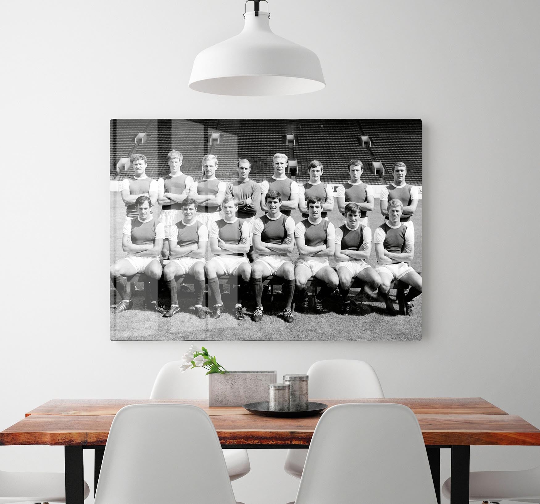 Sheffield Wednesday Football Club Team Photo 1967-68 Season Acrylic Block - Canvas Art Rocks - 2