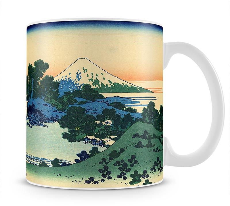 Shichiri beach in Sagami province by Hokusai Mug - Canvas Art Rocks - 1