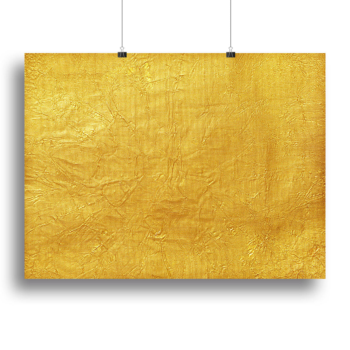 Shiny yellow leaf Canvas Print or Poster - Canvas Art Rocks - 2