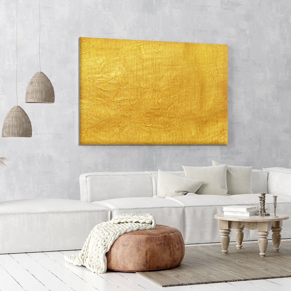 Shiny yellow leaf Canvas Print or Poster - Canvas Art Rocks - 6