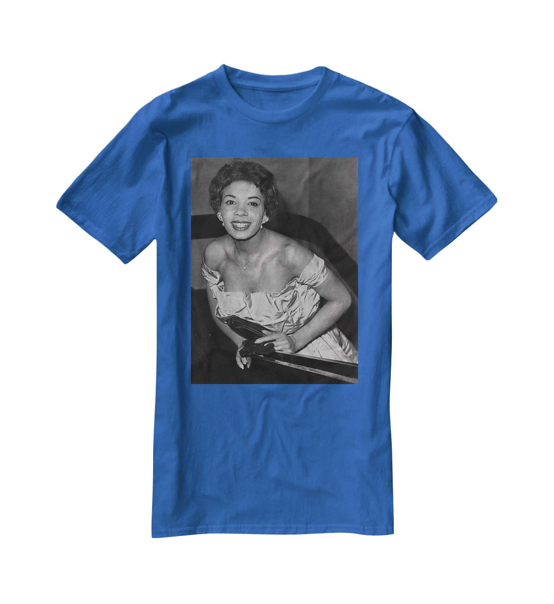 Shirley Bassey singer T-Shirt - Canvas Art Rocks - 2