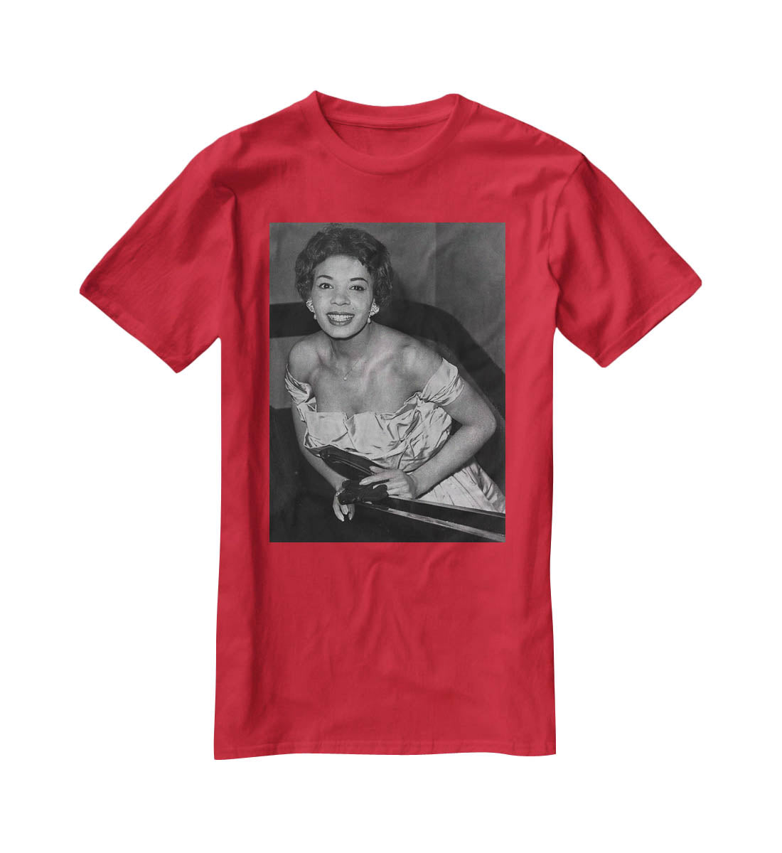 Shirley Bassey singer T-Shirt - Canvas Art Rocks - 4