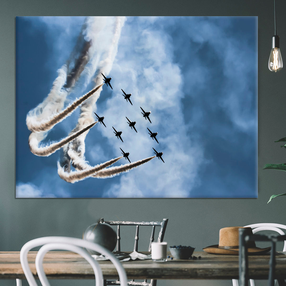 Show of force jets Canvas Print or Poster - Canvas Art Rocks - 3