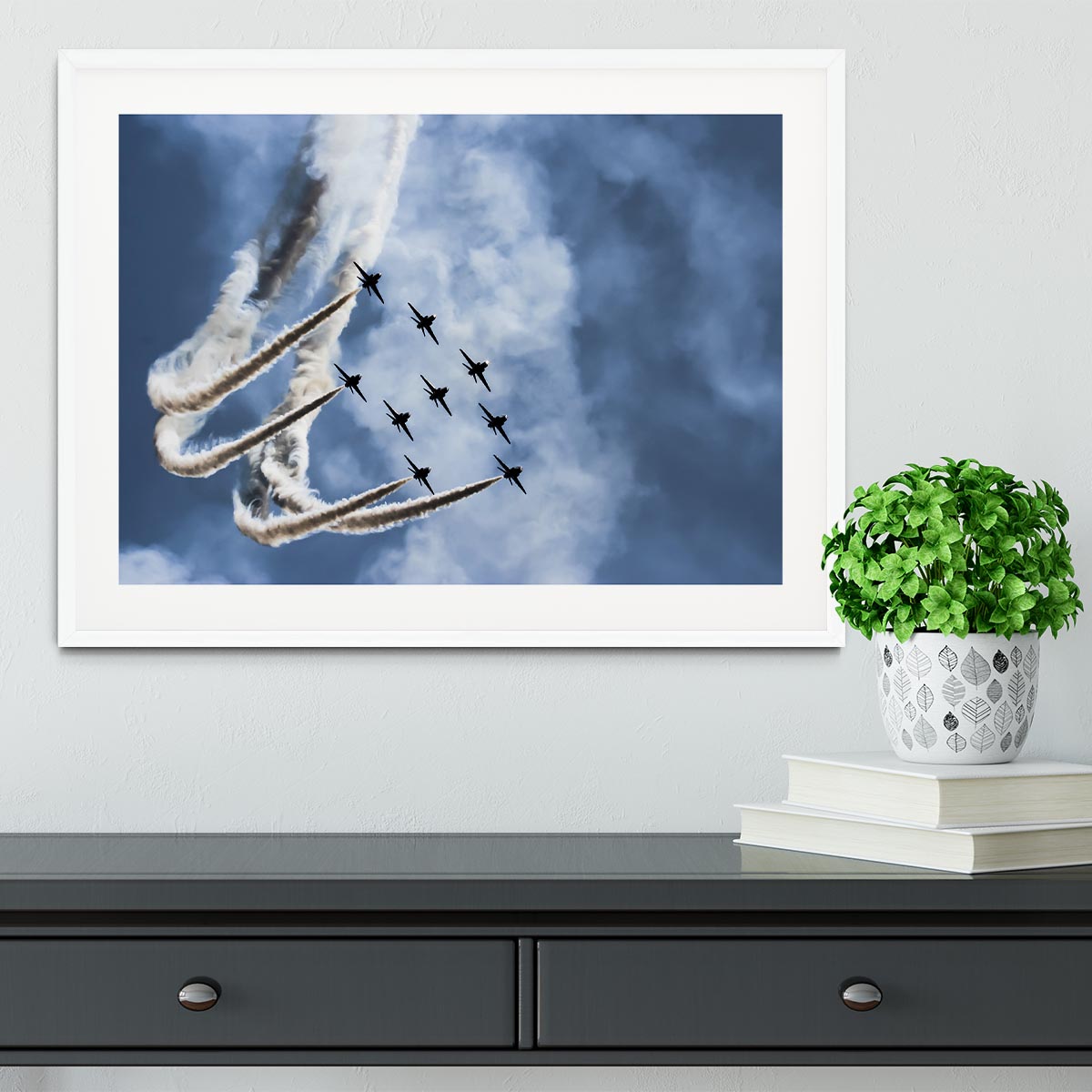 Show of force jets Framed Print - Canvas Art Rocks - 5
