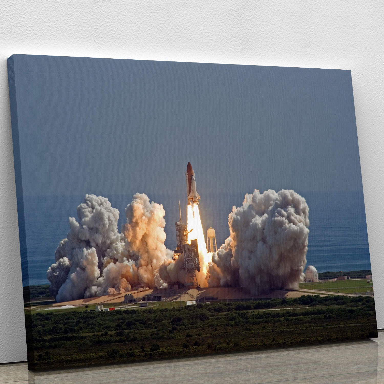 Shuttle Endeavour Launch Canvas Print or Poster - Canvas Art Rocks - 1
