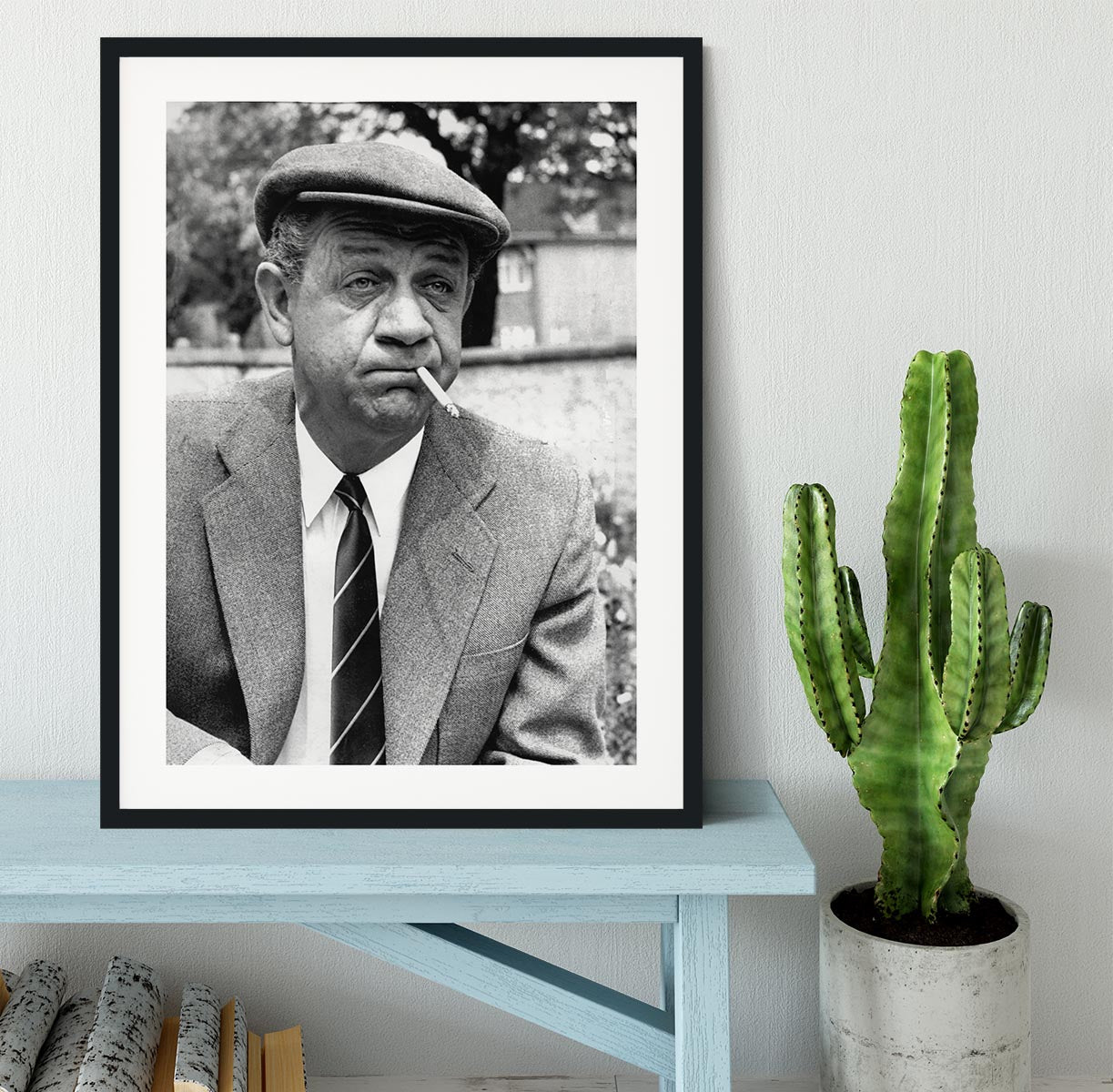 Sid James Framed Print - Canvas Art Rocks - 1