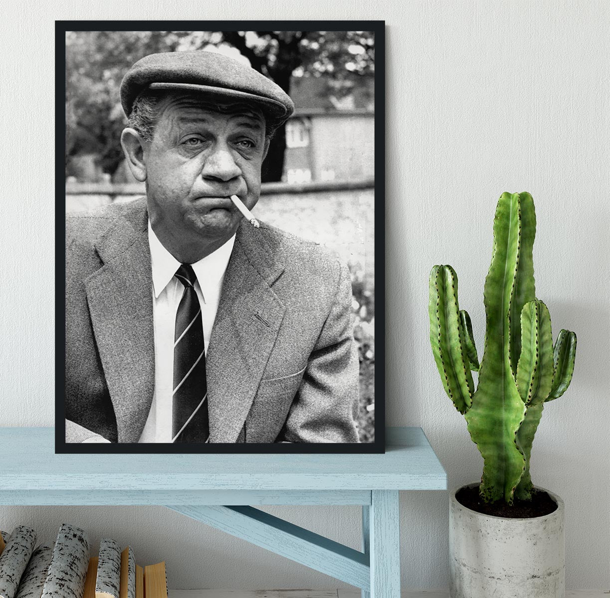 Sid James Framed Print - Canvas Art Rocks - 2