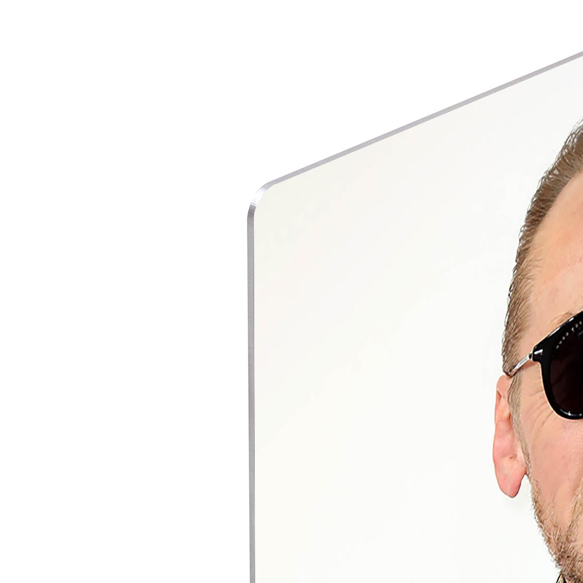 Simon Pegg in sunglasses HD Metal Print