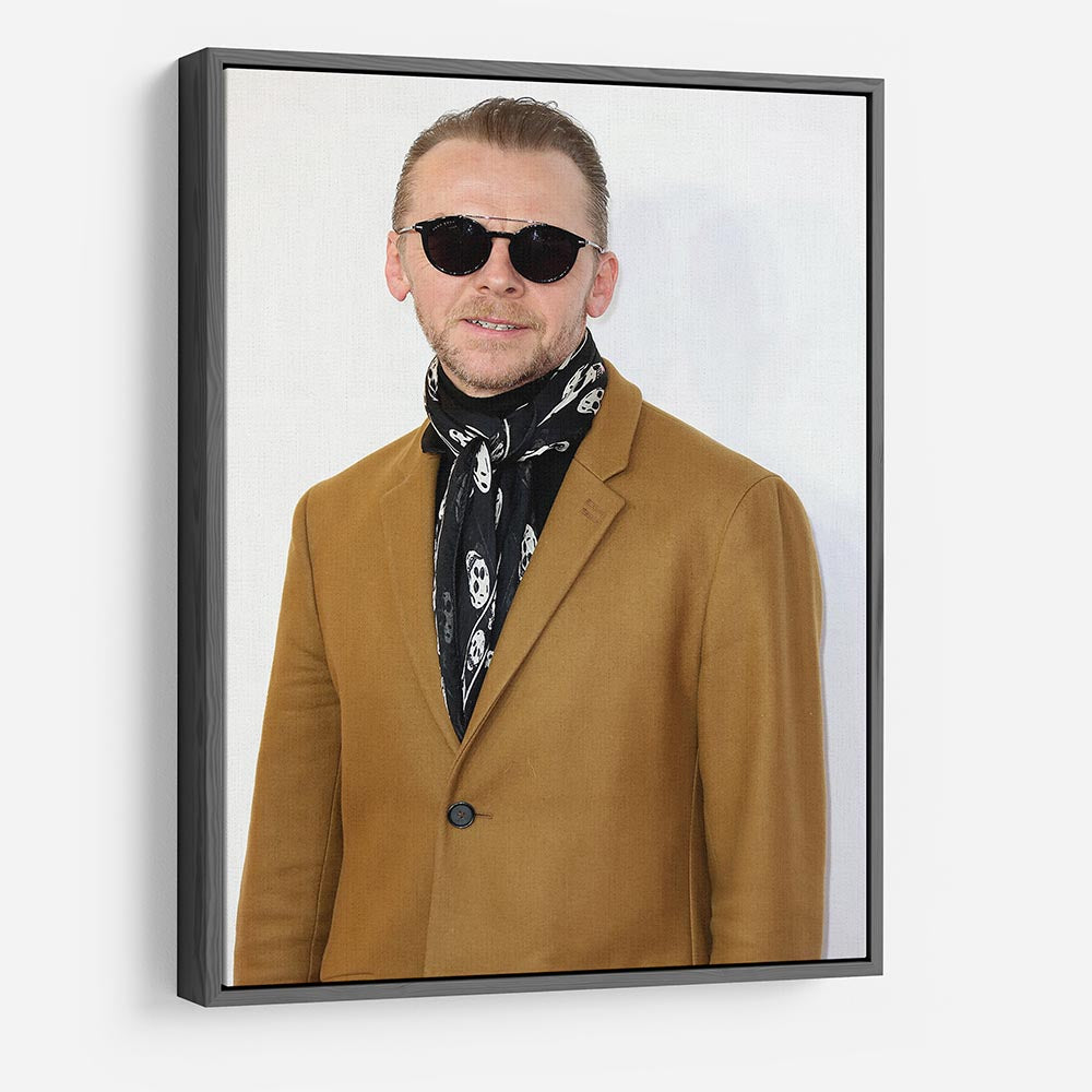 Simon Pegg in sunglasses HD Metal Print
