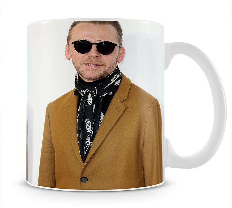 Simon Pegg in sunglasses Mug - Canvas Art Rocks - 1