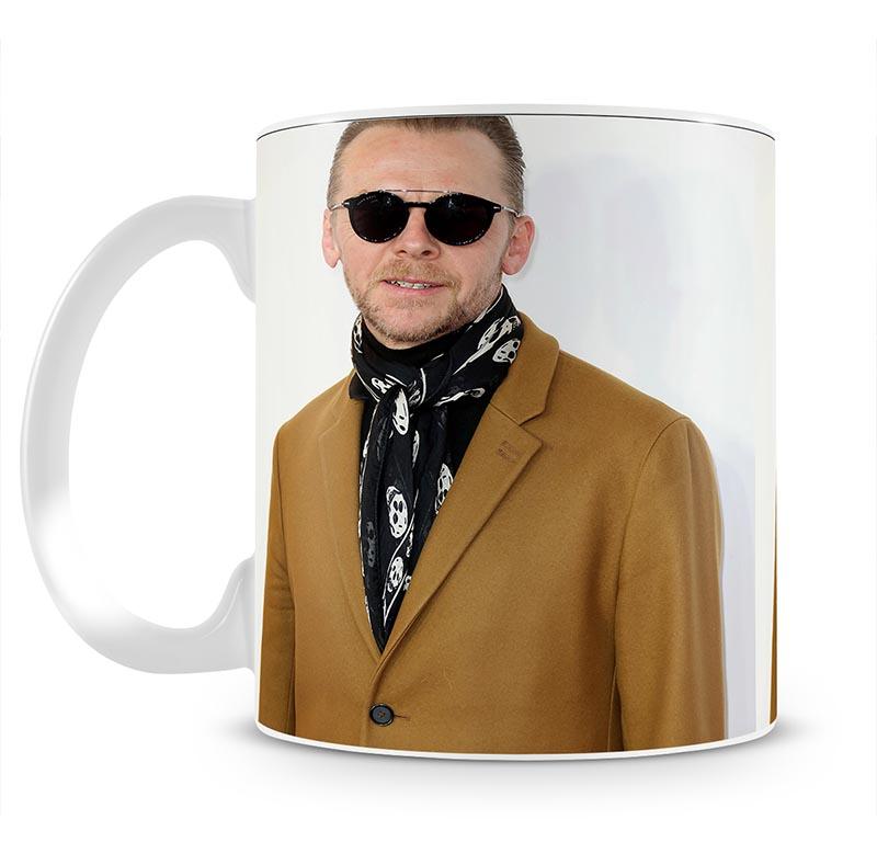 Simon Pegg in sunglasses Mug - Canvas Art Rocks - 2