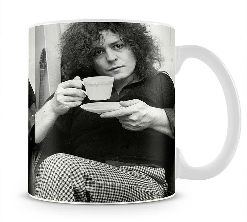 Singer Marc Bolan with tea Mug - Canvas Art Rocks - 1