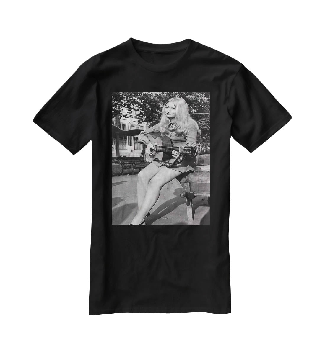 Singer Mary Hopkin T-Shirt - Canvas Art Rocks - 1