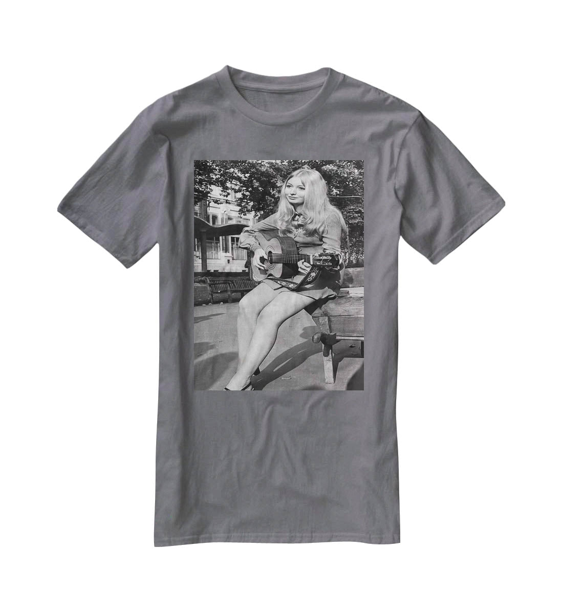 Singer Mary Hopkin T-Shirt - Canvas Art Rocks - 3
