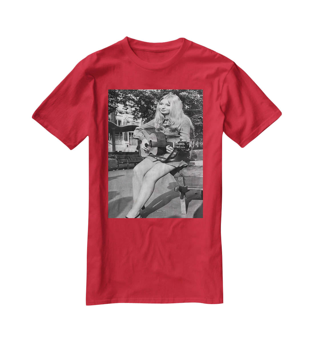 Singer Mary Hopkin T-Shirt - Canvas Art Rocks - 4