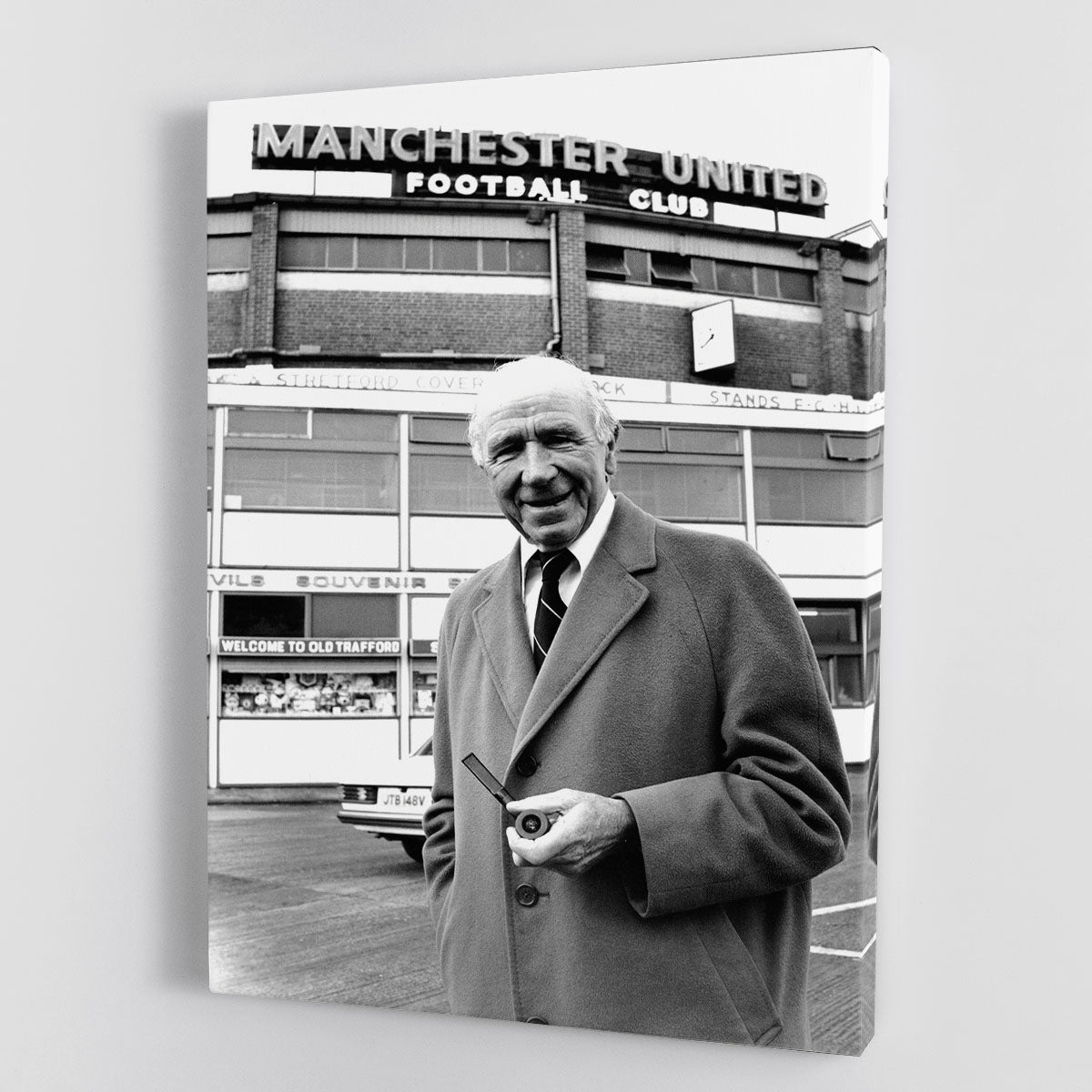 Sir Matt Busby Canvas Print or Poster - Canvas Art Rocks - 1