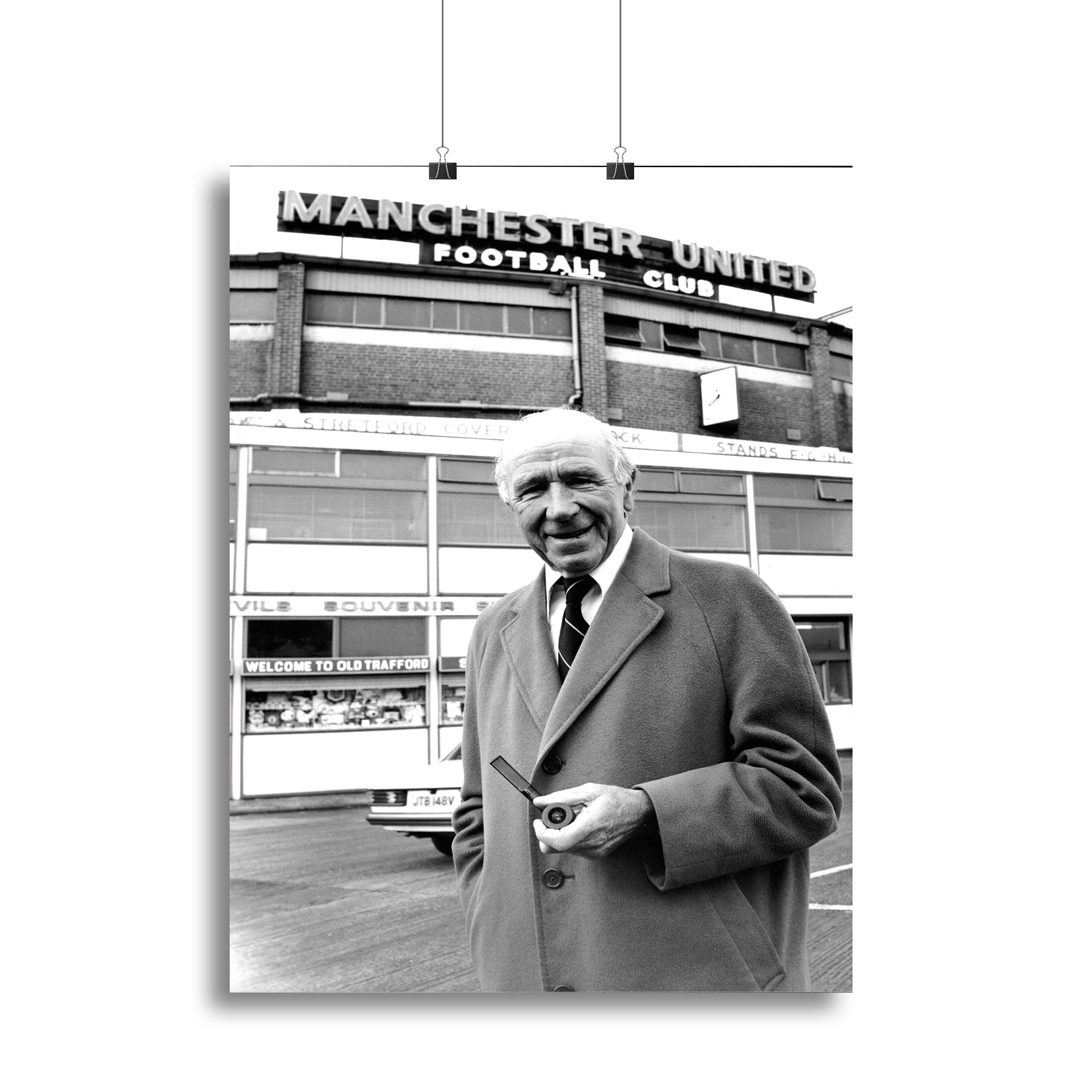 Sir Matt Busby Canvas Print or Poster - Canvas Art Rocks - 2