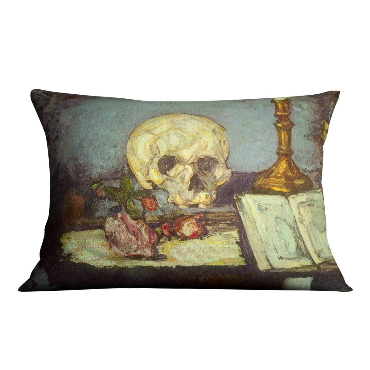 Skull by Degas Cushion