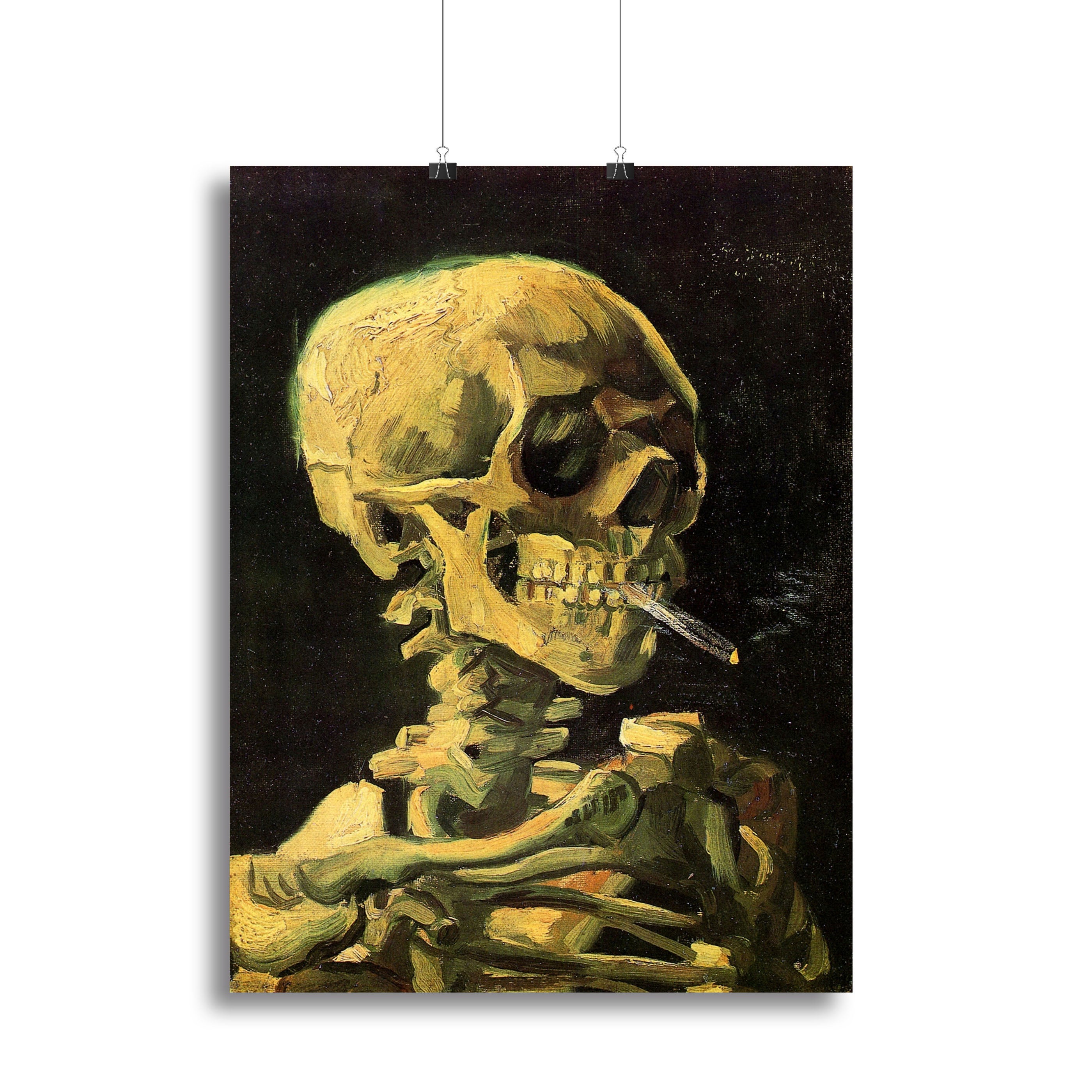 Vans shop gogh skull