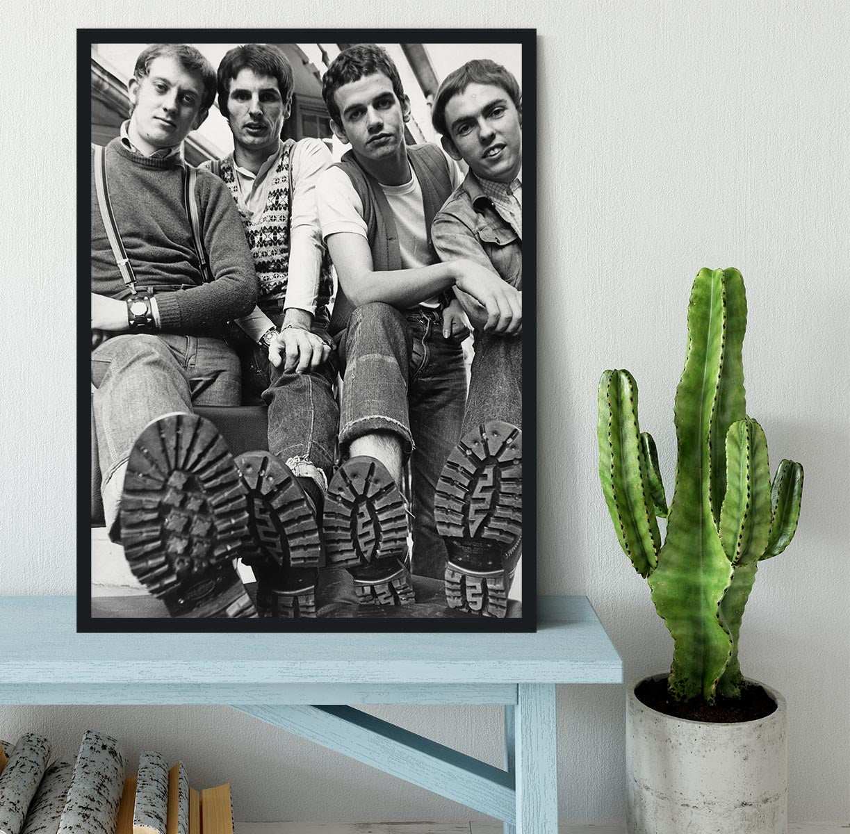 Slade show their shoes Framed Print - Canvas Art Rocks - 2