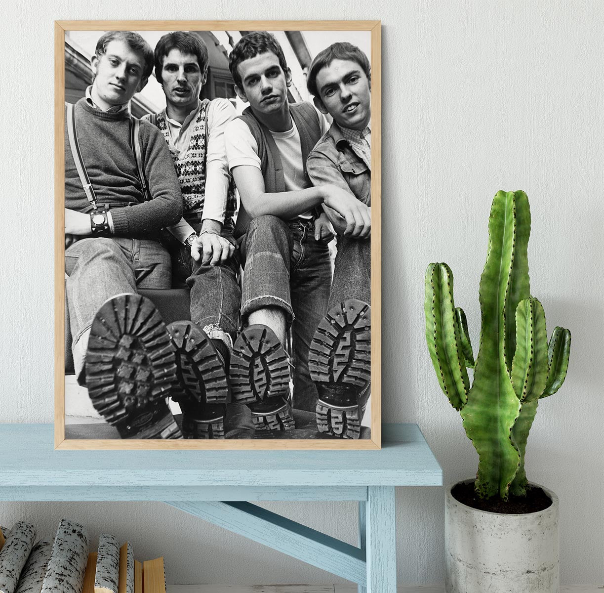 Slade show their shoes Framed Print - Canvas Art Rocks - 4