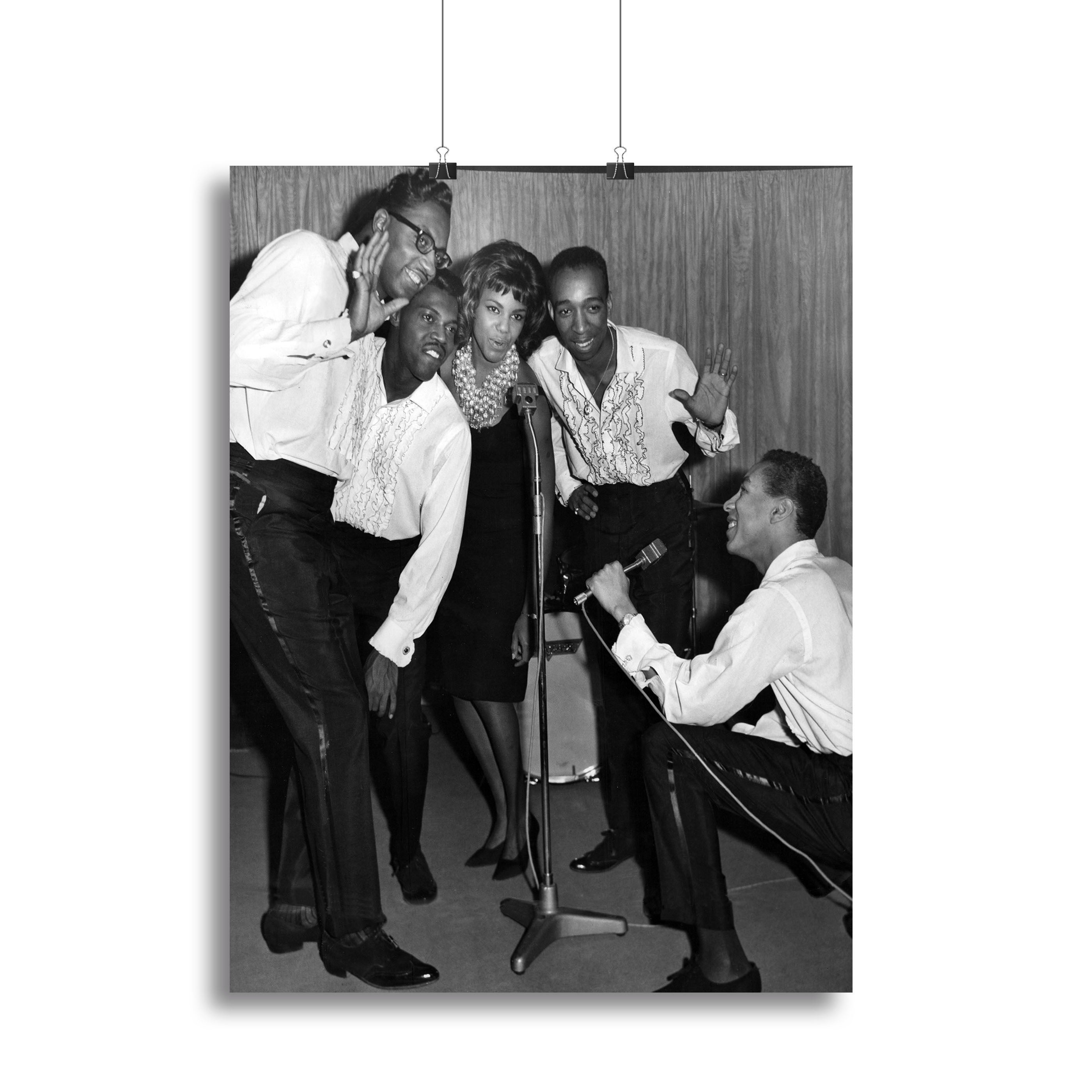 Smokey Robinson and the Miracles Canvas Print or Poster - Canvas Art Rocks - 2