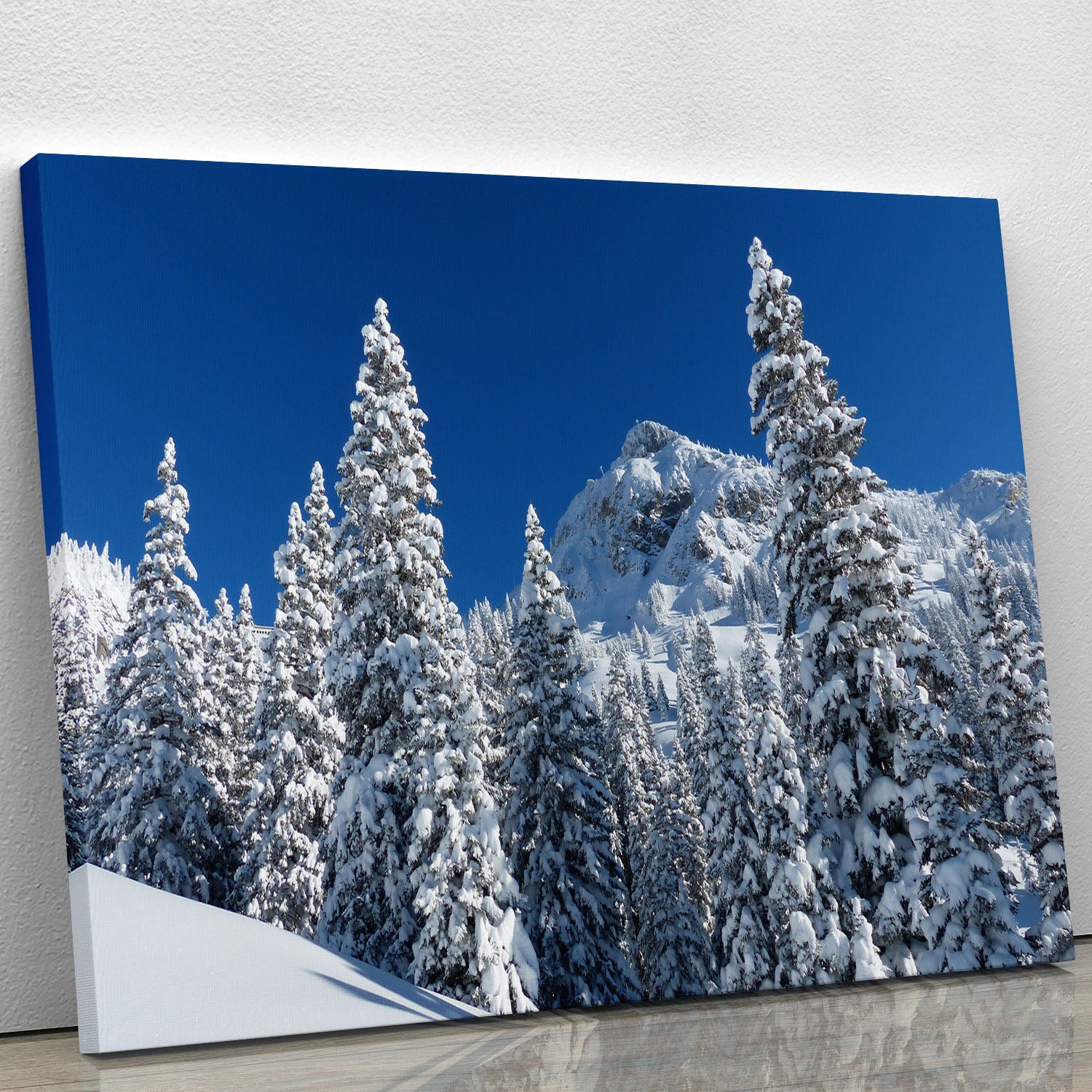 Snow Covered Trees Canvas Print or Poster - Canvas Art Rocks - 1