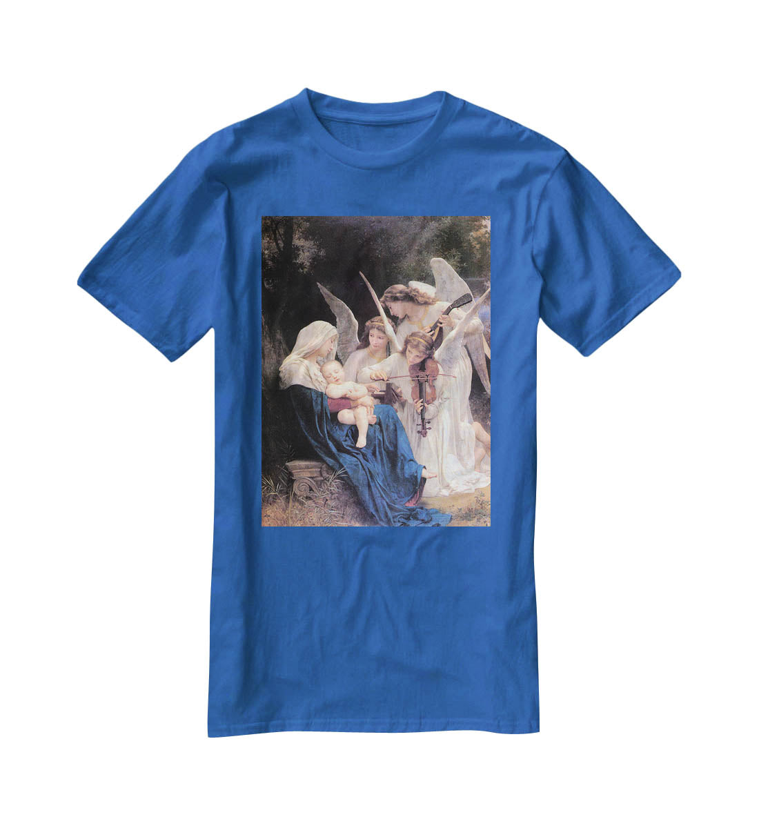 Song of the Angels By Bouguereau T-Shirt - Canvas Art Rocks - 2