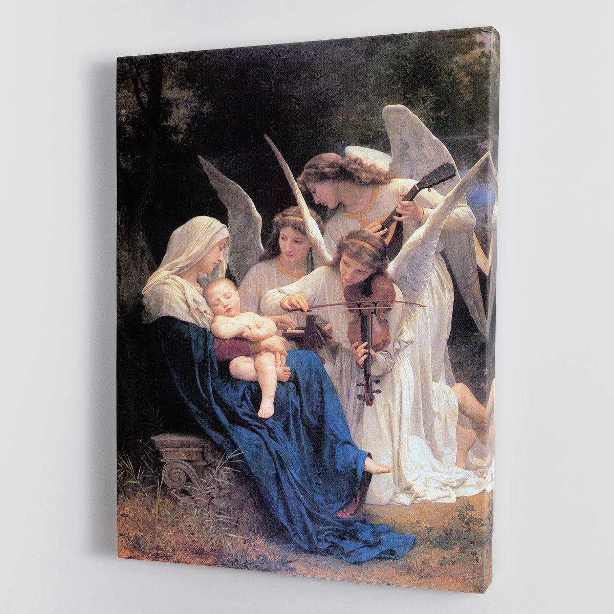 Song of the Angels By Bouguereau Canvas Print or Poster - Canvas Art Rocks - 1