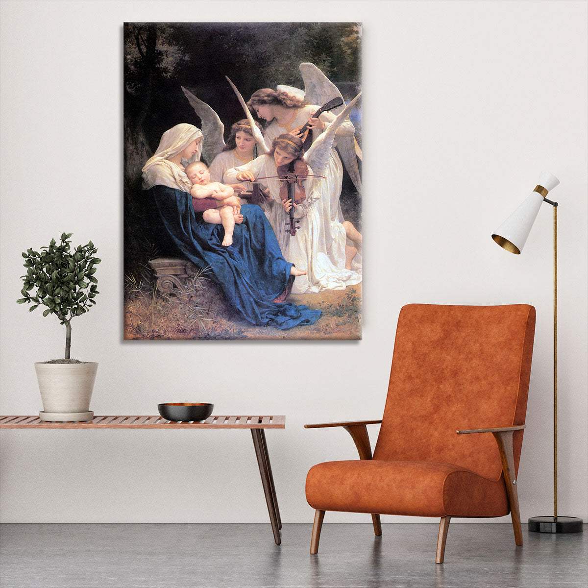 Song of the Angels By Bouguereau Canvas Print or Poster - Canvas Art Rocks - 6