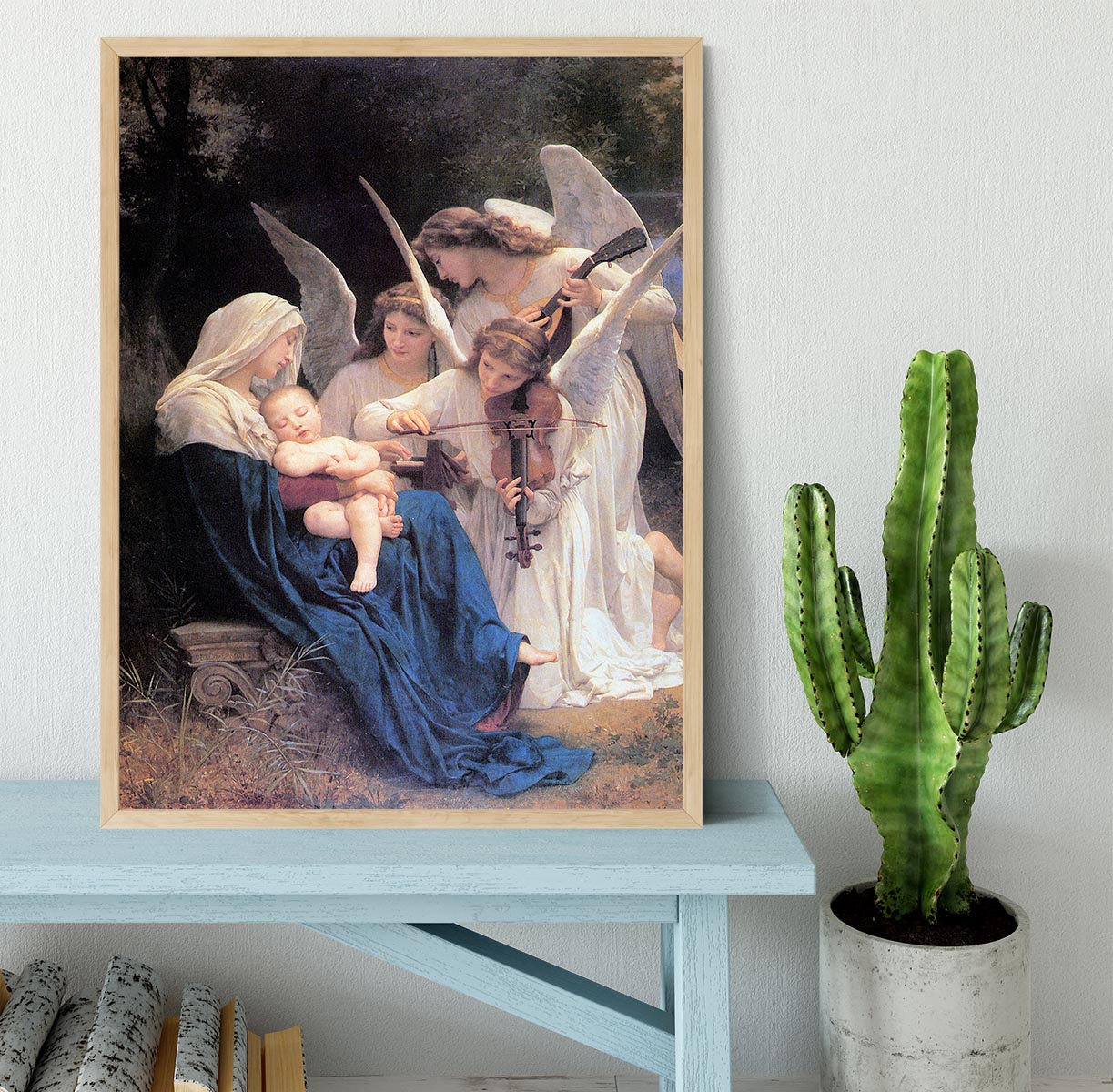 Song of the Angels By Bouguereau Framed Print - Canvas Art Rocks - 4