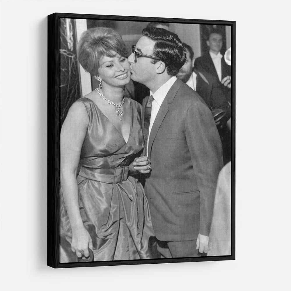 Sophia Loren and Peter Sellers HD Metal Print