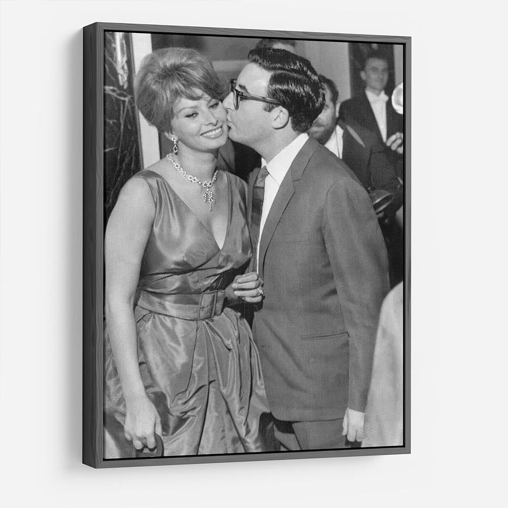 Sophia Loren and Peter Sellers HD Metal Print