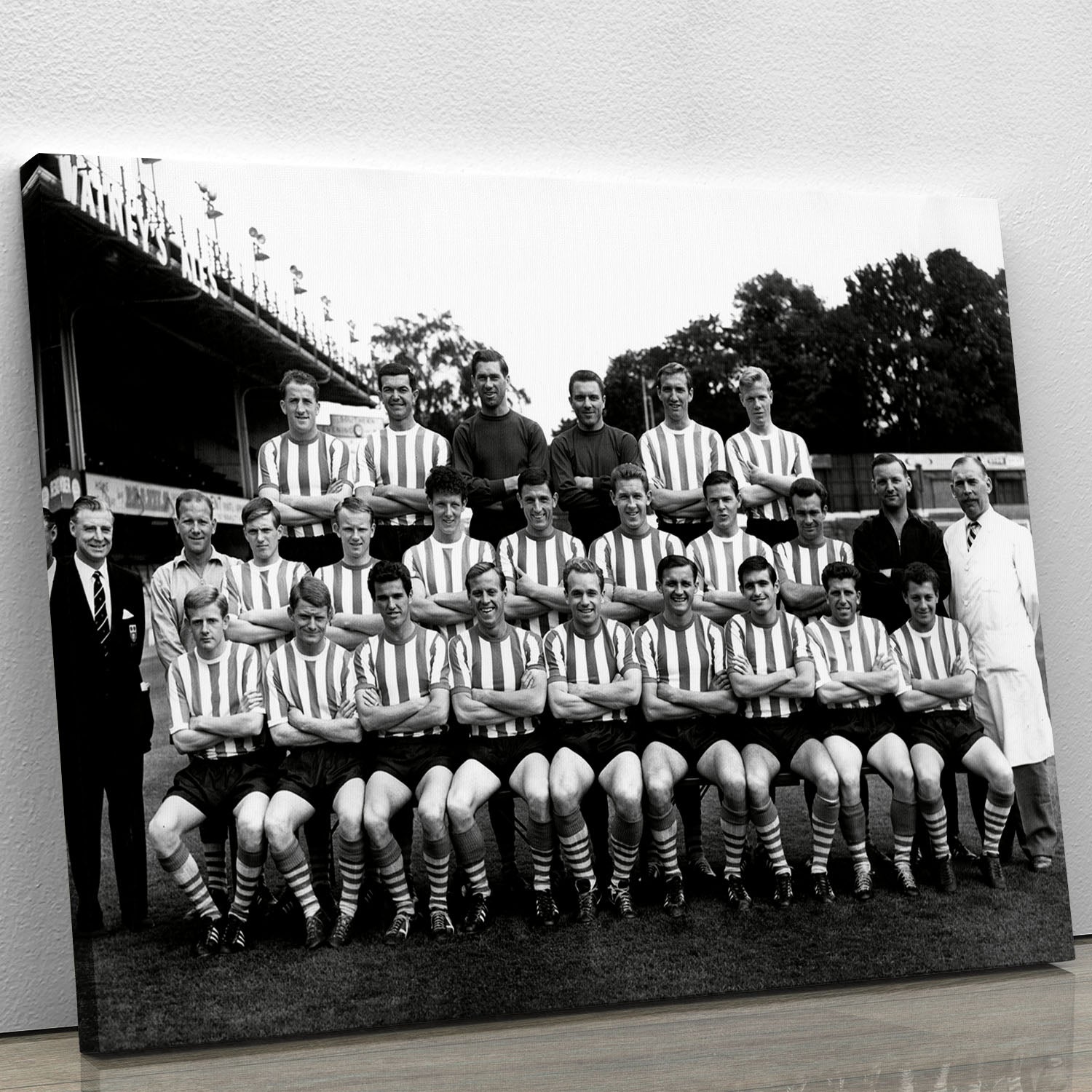 Southampton Football Club Team Photo 1962 Canvas Print or Poster - Canvas Art Rocks - 1