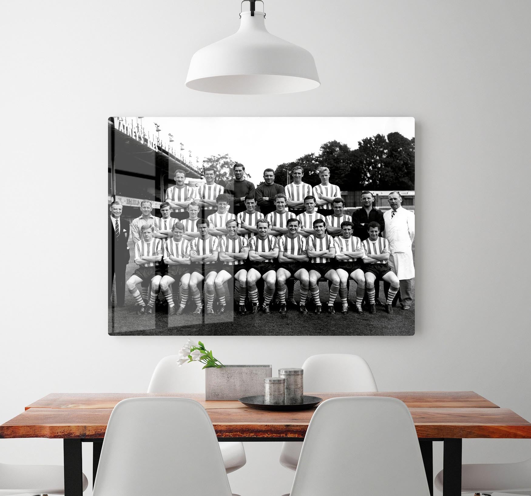Southampton Football Club Team Photo 1962 Acrylic Block - Canvas Art Rocks - 2